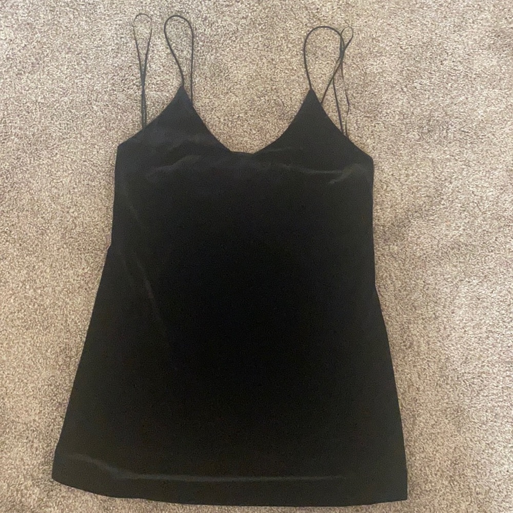 Black Velvet slip dress